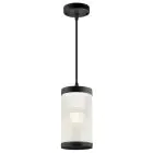 Nordlux Coupar Pendelarmatuur Kunststof Zwart | Geschikt voor E27